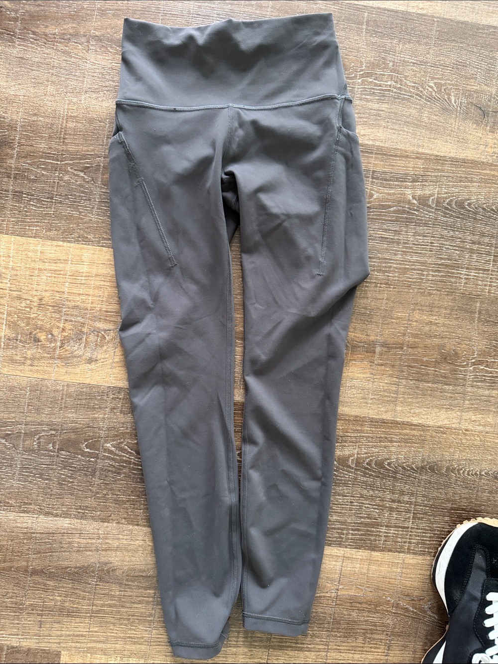lululemon athletica Charcoal Gray High-Rise Pocket Leggings